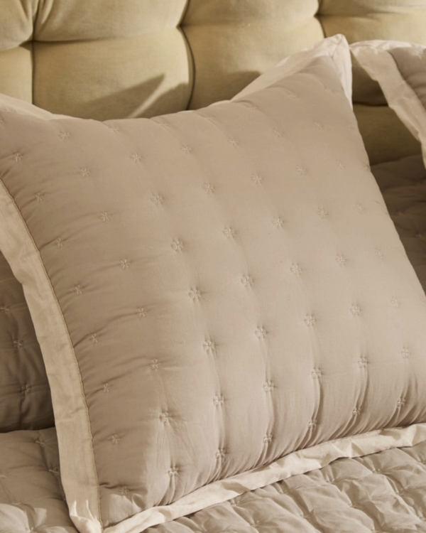 FUNDA CONJIN CALMA HOUSE NIMES BEIG 60*60