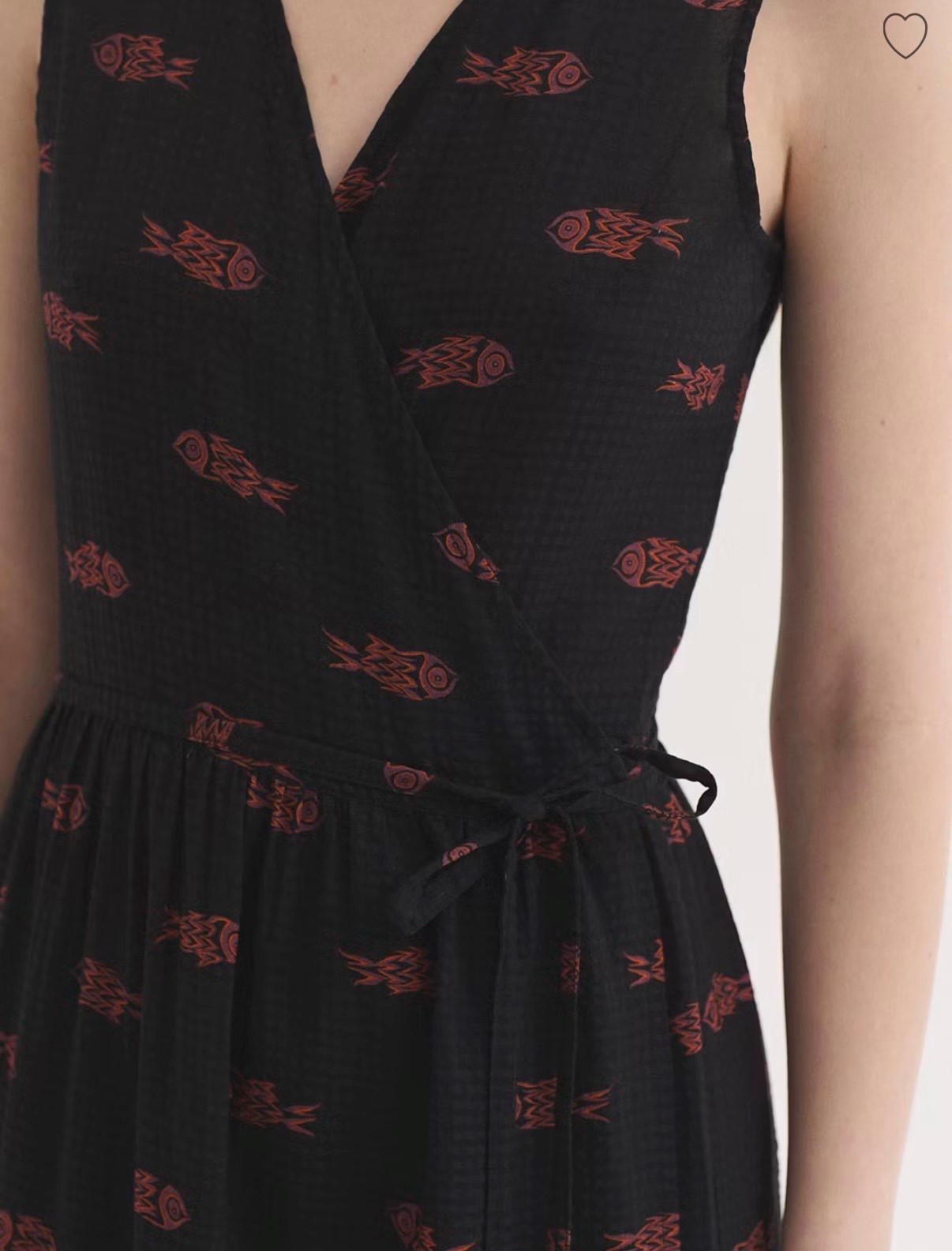 VESTIDO NICE THINGS CUADRILLE FISH WWW173 - Imagen 3