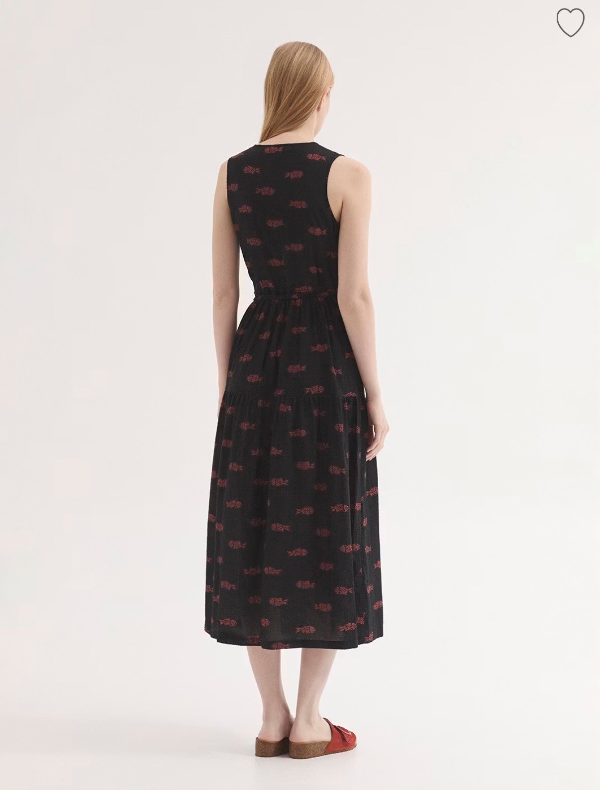 VESTIDO NICE THINGS CUADRILLE FISH WWW173 - Imagen 2
